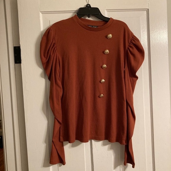 Shein XL rust top - Picture 1 of 4